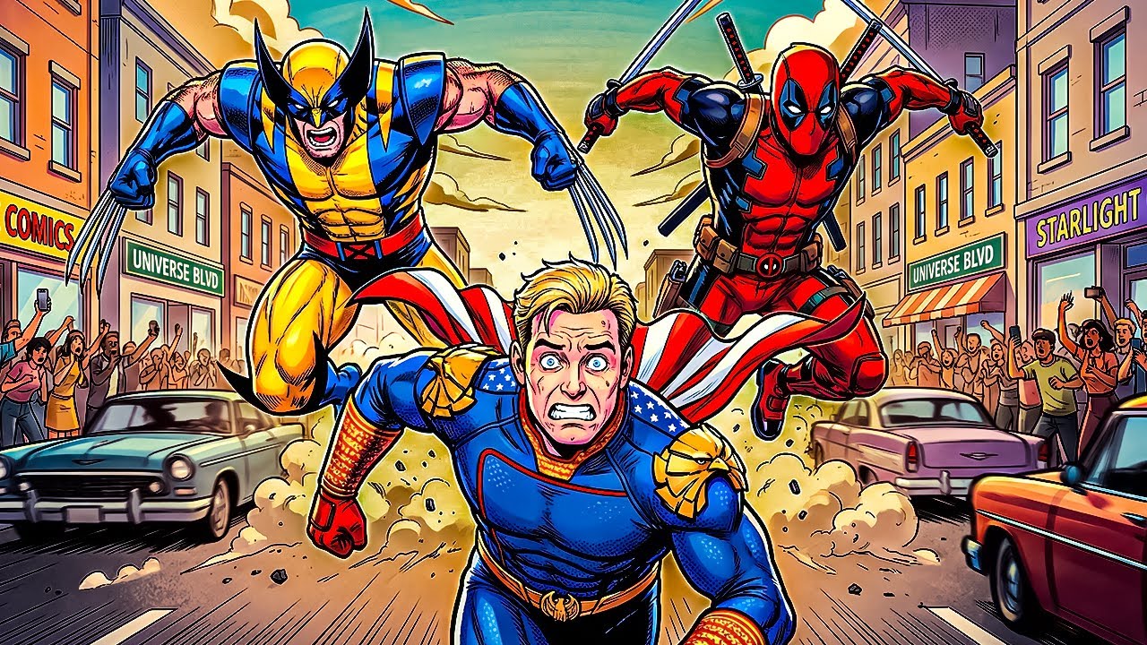 What If Deadpool & Wolverine Entered The Boys Universe?