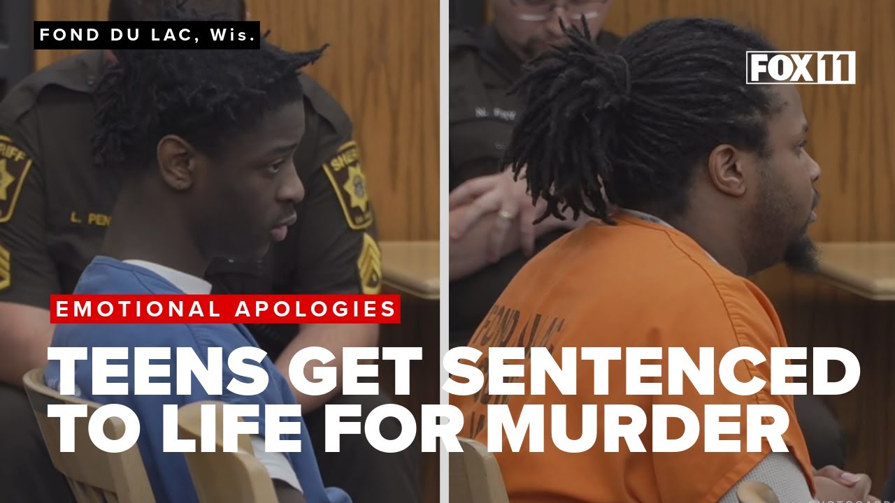 2 teens get life in prison without parole for deadly shooting; Emotional apologies, judge's remarks