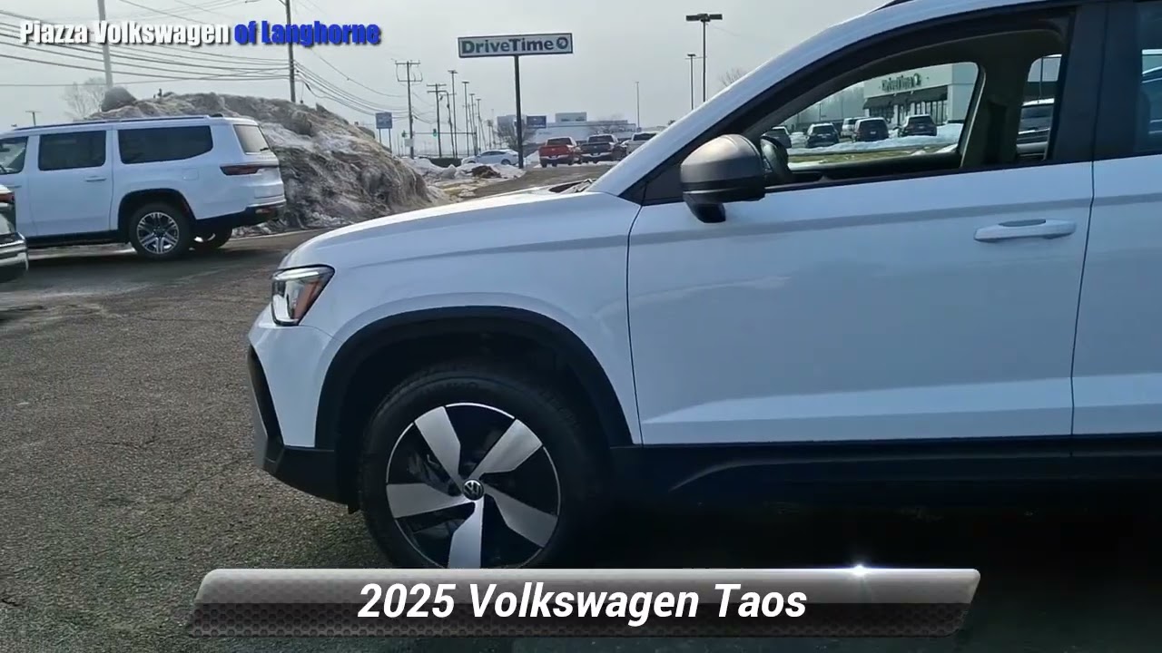Certified 2025 Volkswagen Taos 1.5T S, Langhorne, PA KL2716