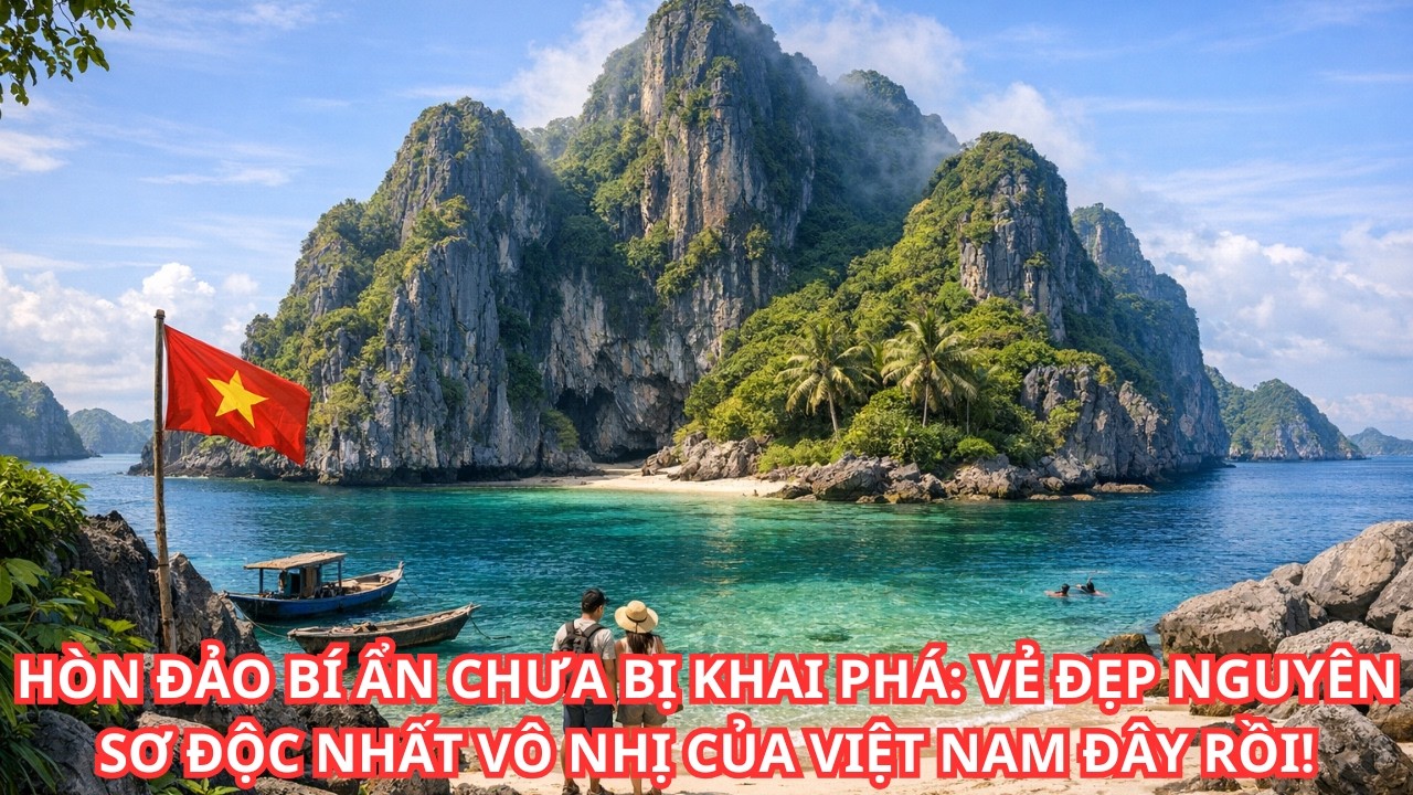 HÒN ĐẢO BÍ ẨN CHƯA BỊ KHAI PHÁ: VẺ ĐẸP NGUYÊN SƠ ĐỘC NHẤT VÔ NHỊ CỦA VIỆT NAM ĐÂY RỒI!