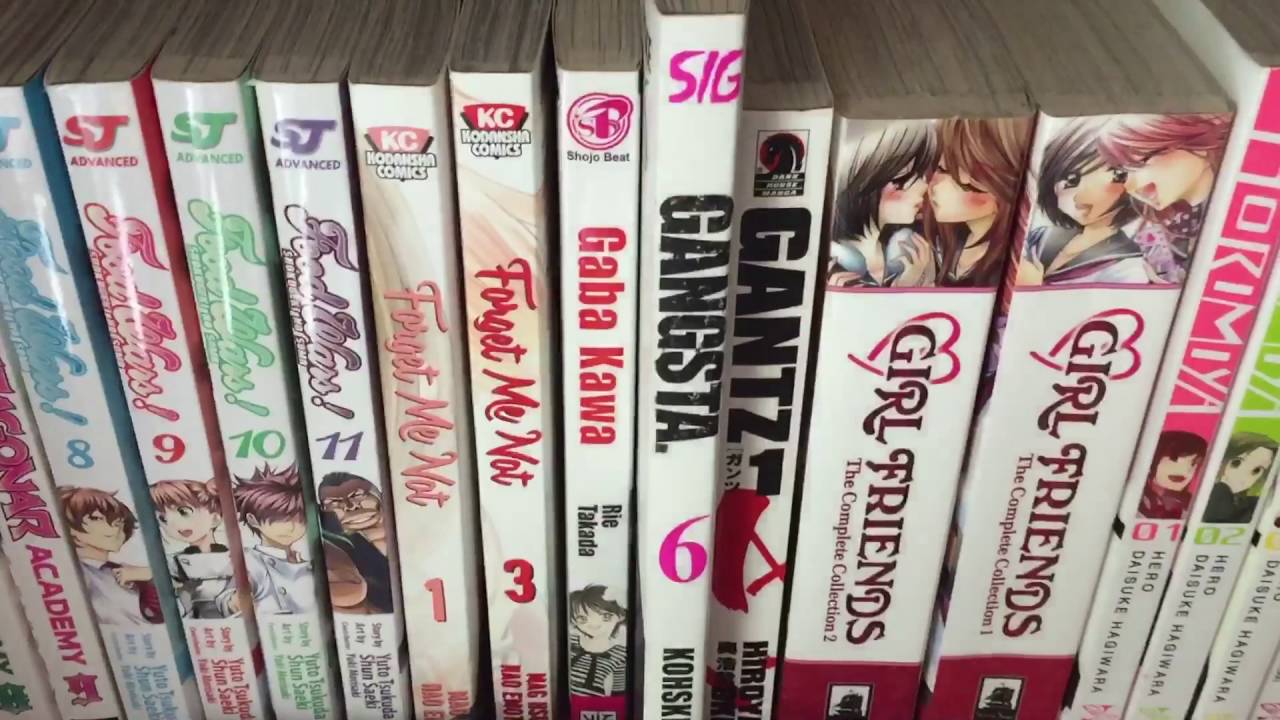 Manga anime collection July 2016