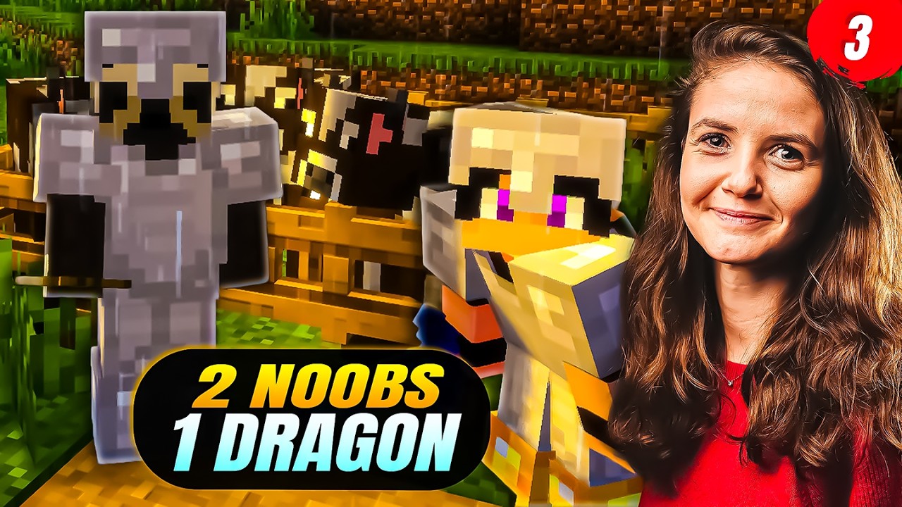 L'amour des vaches est trop fort - Finir Minecraft (Vod J3) ft Saaxqi