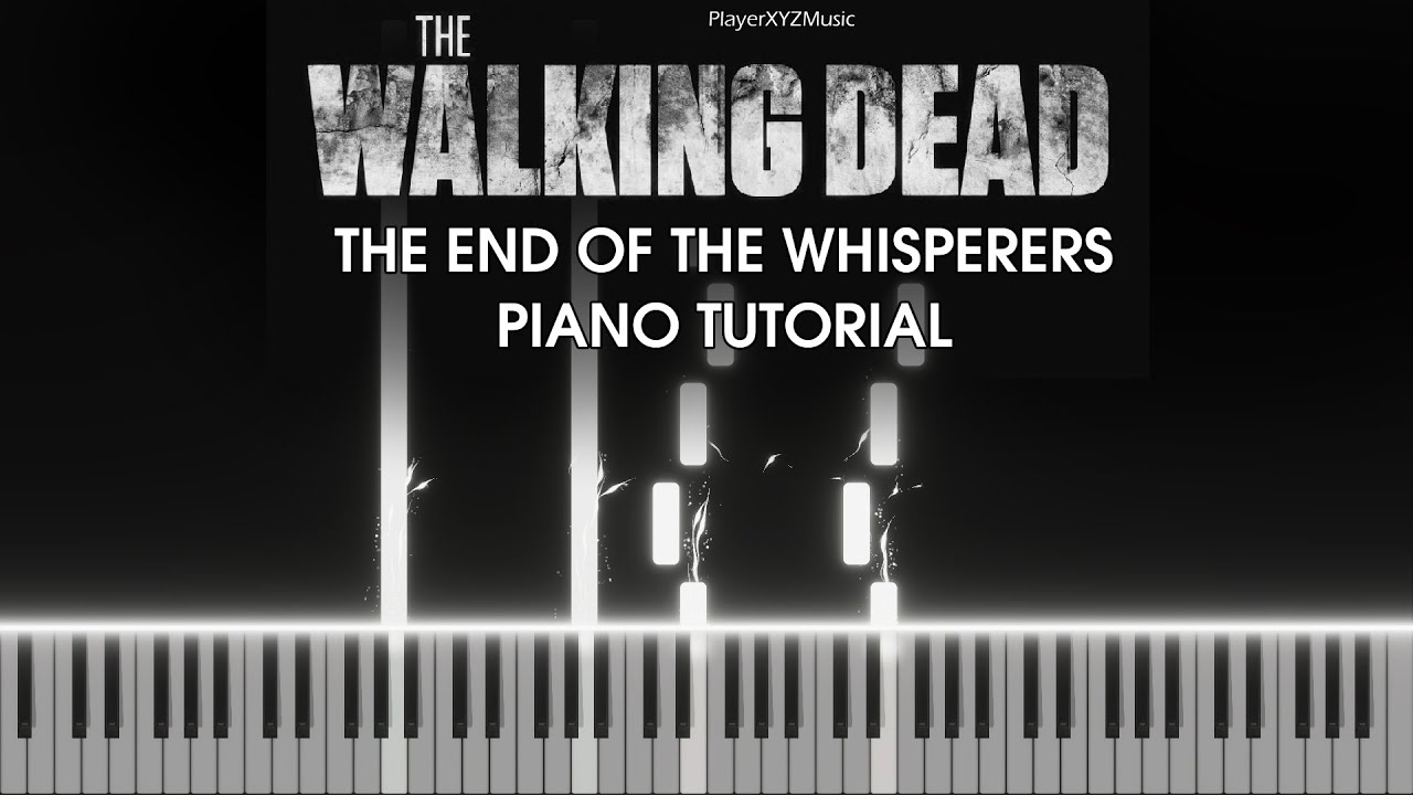 The Walking Dead - The End of The Whisperers (Piano Tutorial)