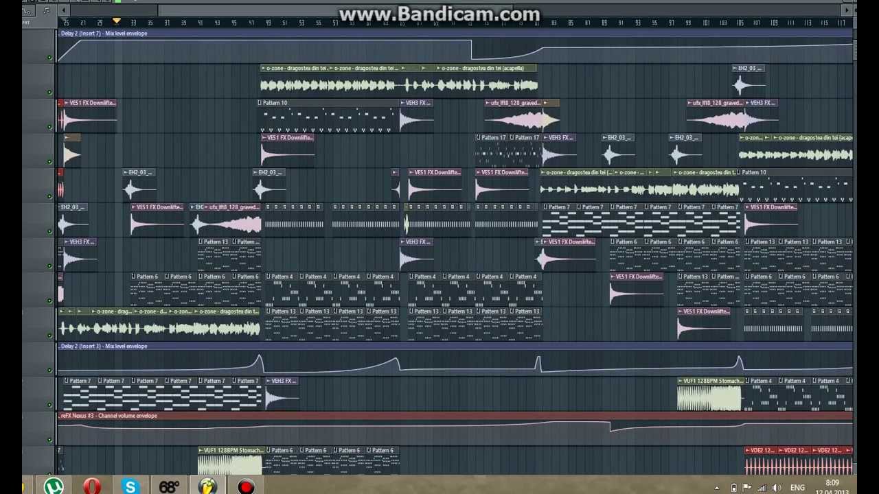 O-zone - Dragostea Din Tei 2013 ( DJ LEX Summer Remix 2013 ) FL STUDIO PROJECT