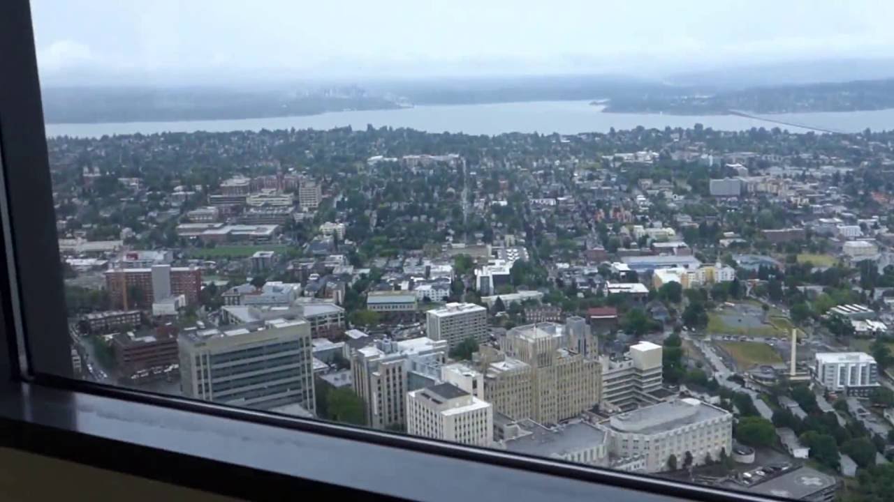 1985 Custom Otis Series 1 Elevonic 401 Traction Elevator Compliation at Columbia Center, Seattle, WA