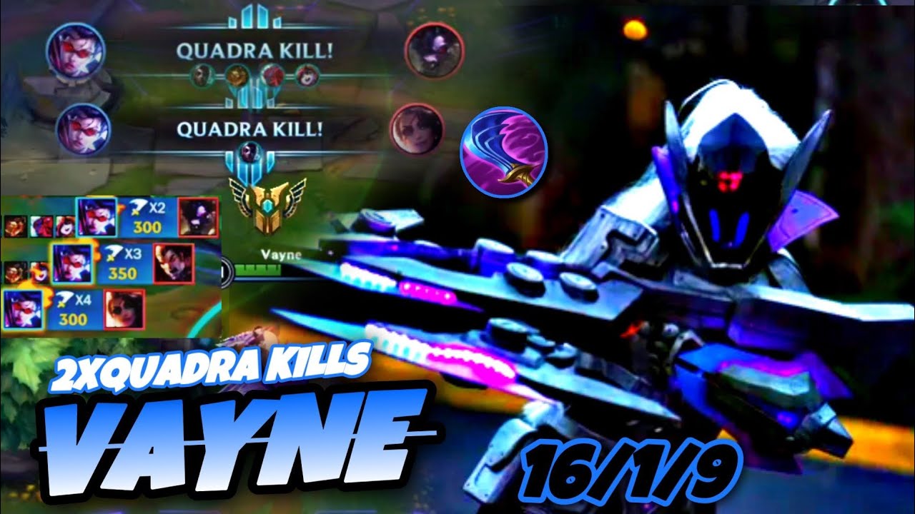 Wild Rift Vayne | VAYNE VS TANKS AND OVER CC WHO WIN ? | GAMEPLAY | BUILD & RUNES |#vayne #wildrift