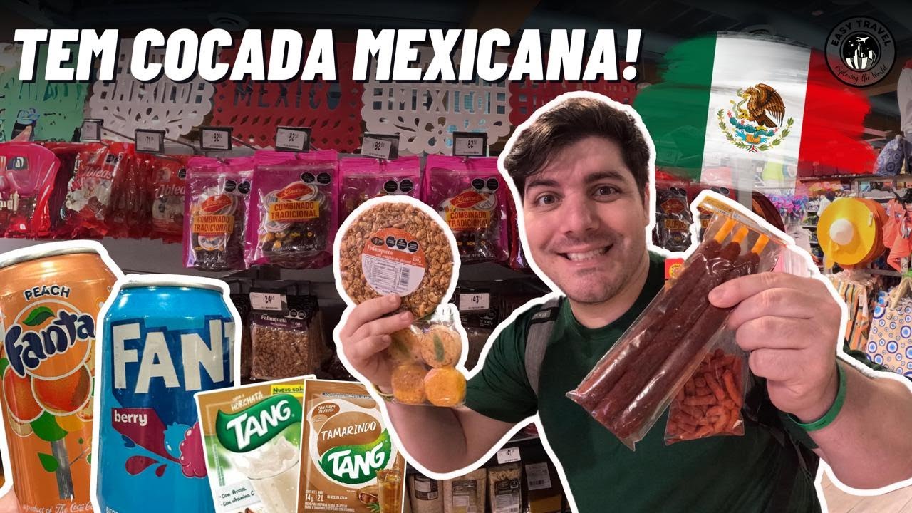 COMO É UM SUPERMERCADO NO MÉXICO?! Comidas Diferentes + Preços