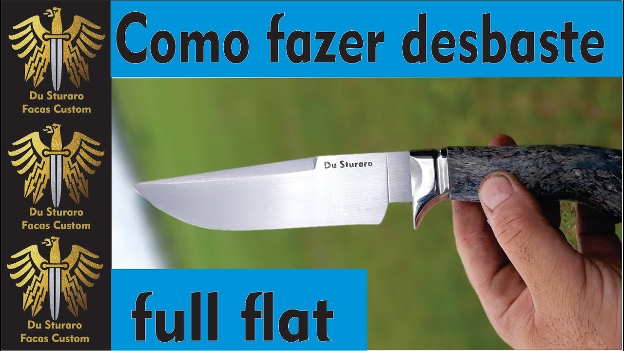 Desbaste full flat como fazer!!