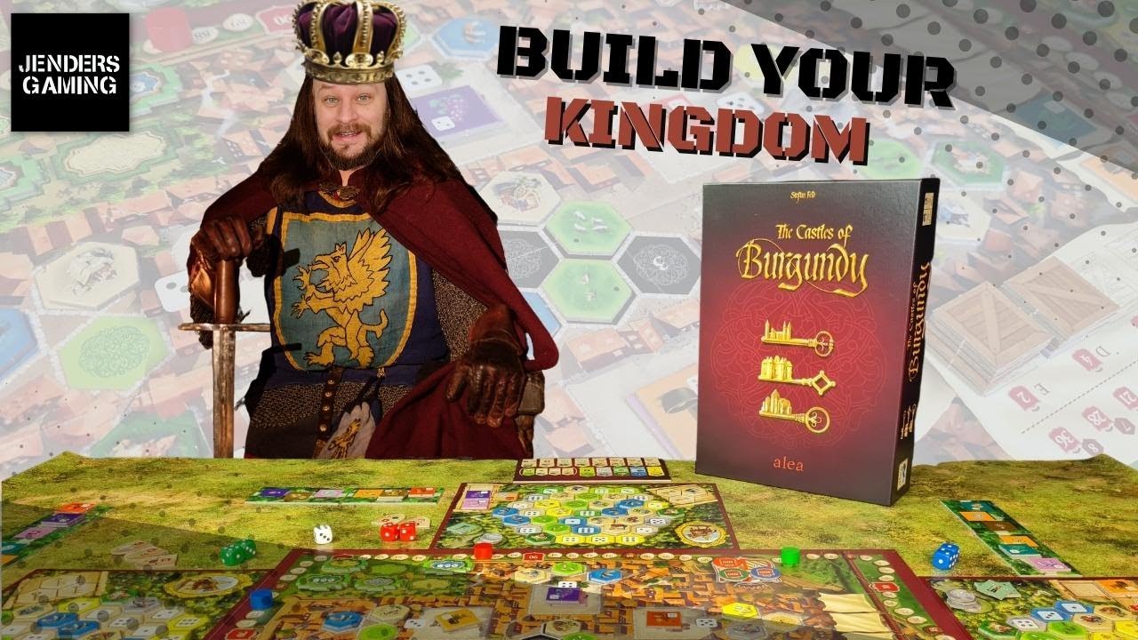 The castles of burgundy Board Game: Overview and how to play
