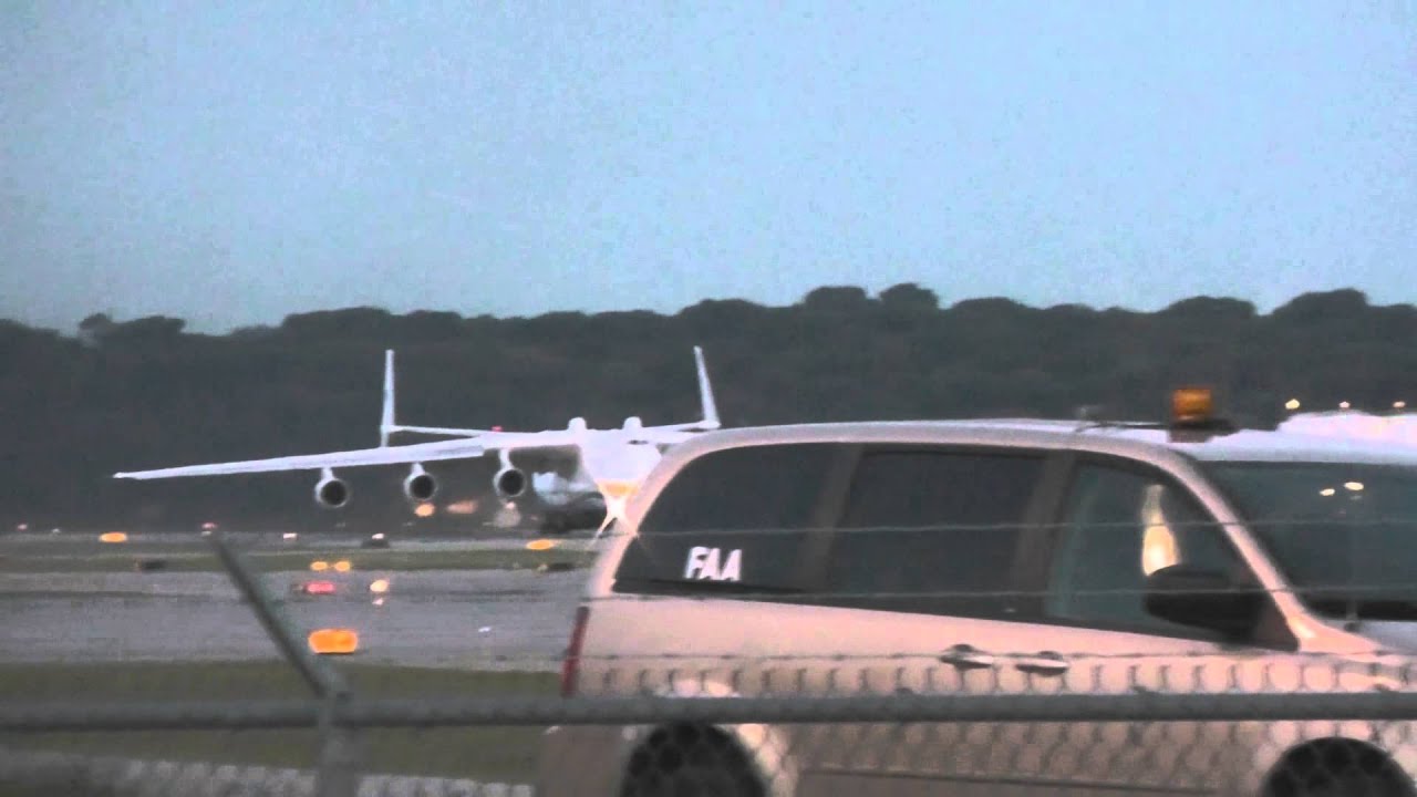 RARE Antonov An-225 Mriya UR-82060  takeoff form MSP 7-2-2014