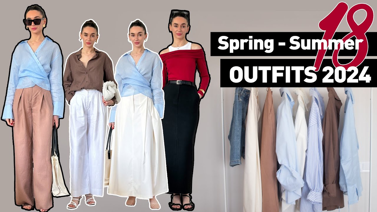 18 CASUAL SPRING - SUMMER OUTFITS 2026 for a work or every day 2024