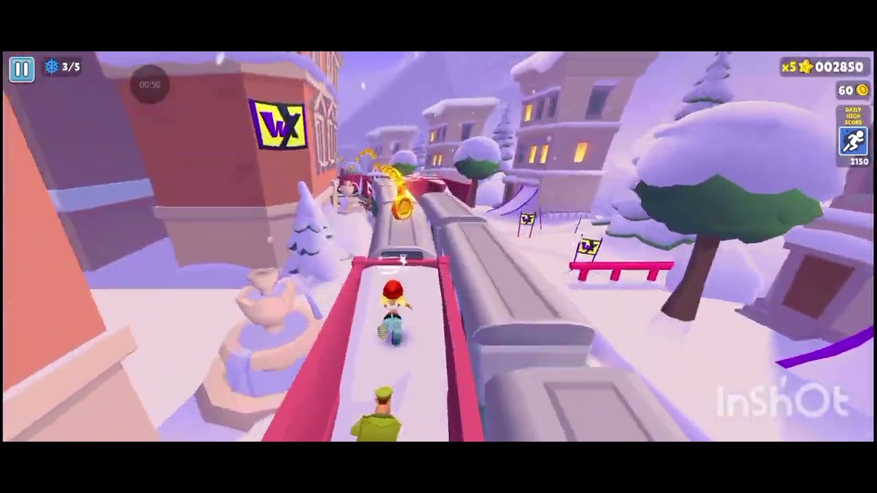 Subway surfers Gamming my amazing game play 