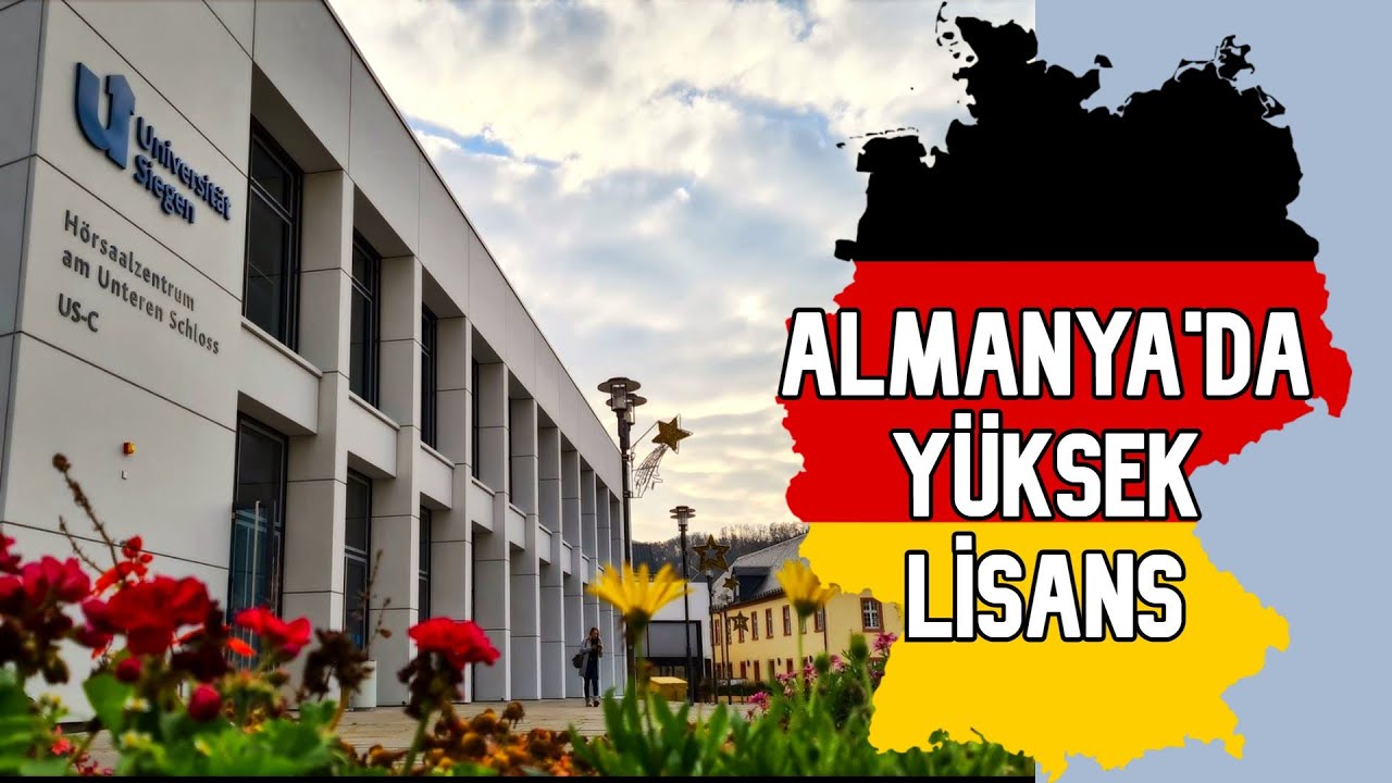 Almanya'da Yüksek Lisans | Fiyatlar, Başvuru, Hazırlık, Eğitim, Çalışmak, Okul Değiştirmek, Vize
