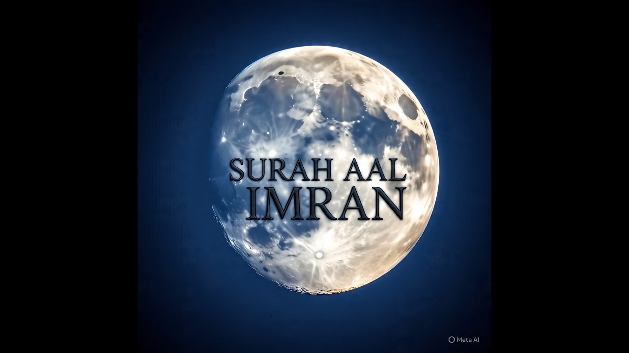 Surah Al-Imran - Discuss stories of Maryam and Family of Imran سورة آل عمران