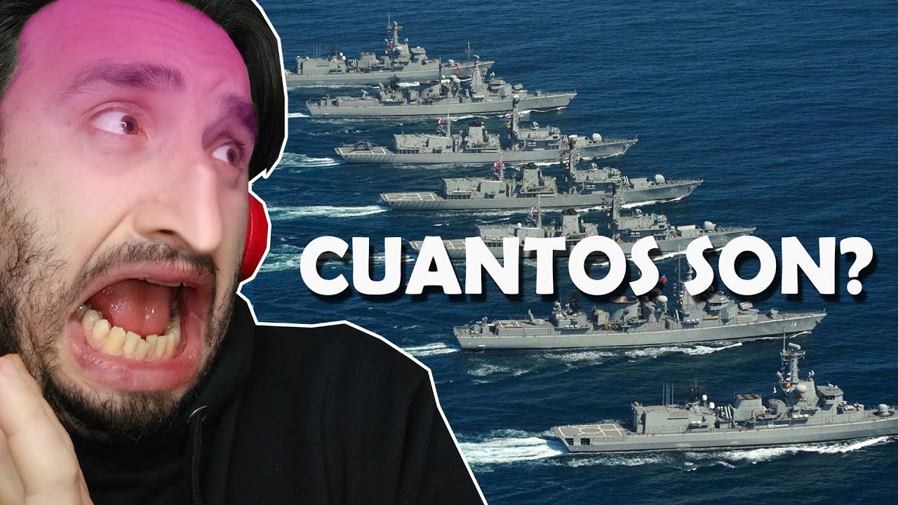 ARGENTINO descubre la armada de CHILE. VIENEN POR EL MAR 😱