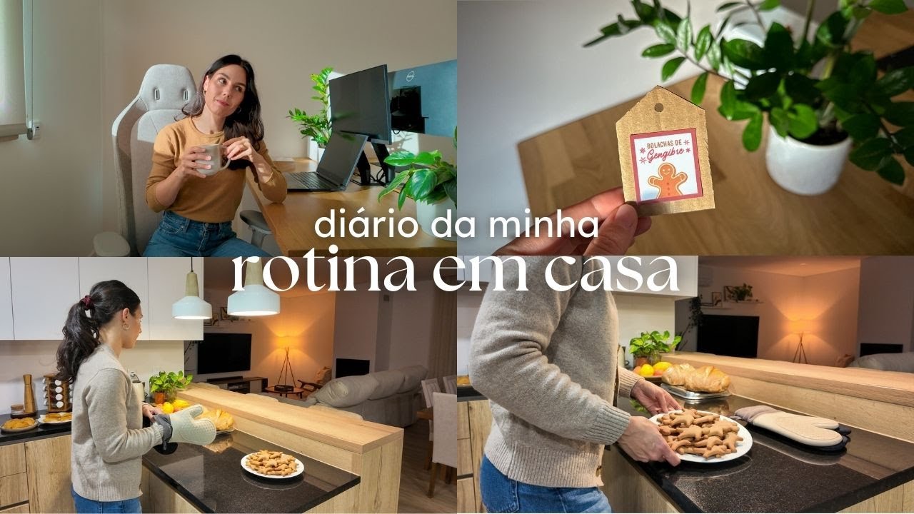 Uma semana preenchida, organizar a vida, muita conversa + receita de bolachas de gengibre e canela
