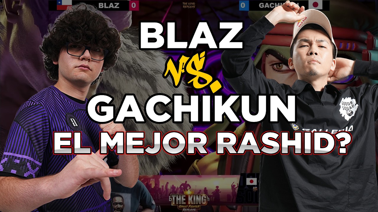 SF6: BLAZ (Sagat) vs GACHIKUN (Rashid) | Pro Gameplay Street Fighter 6