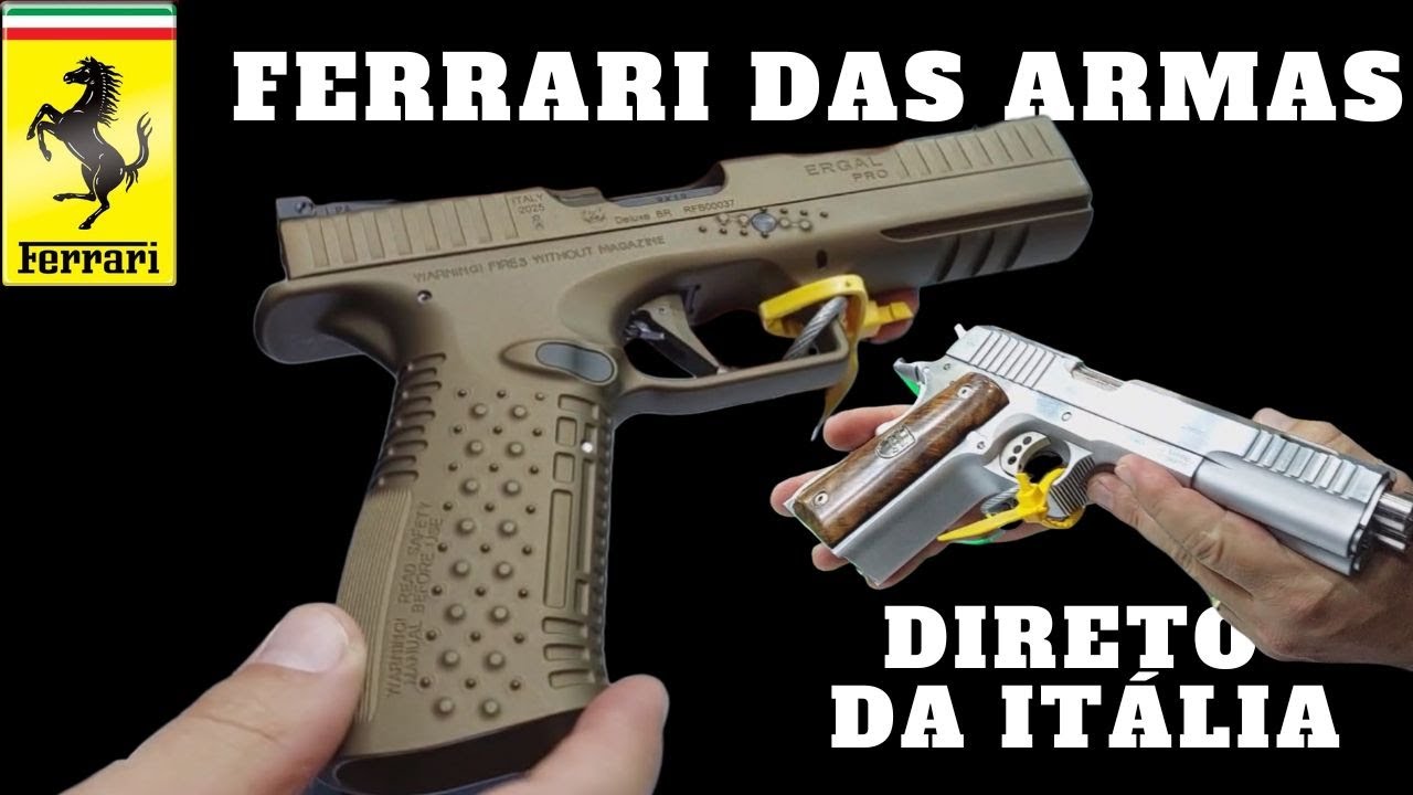 A Ferrari das Armas! Lançamento calibre permitido 380 ACP! A Revint na Shot Fair.