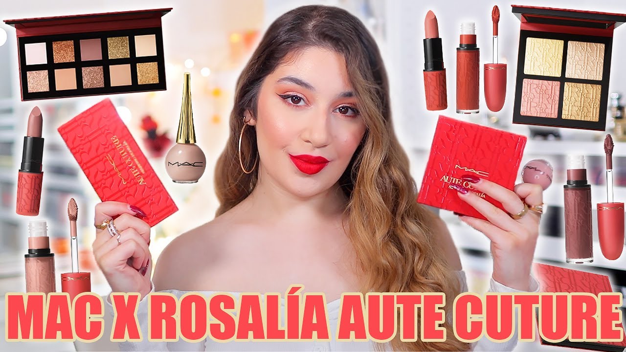 MAC X ROSALÍA AUTE CUTURE COLLECTION SWATCHES & REVIEW 2021