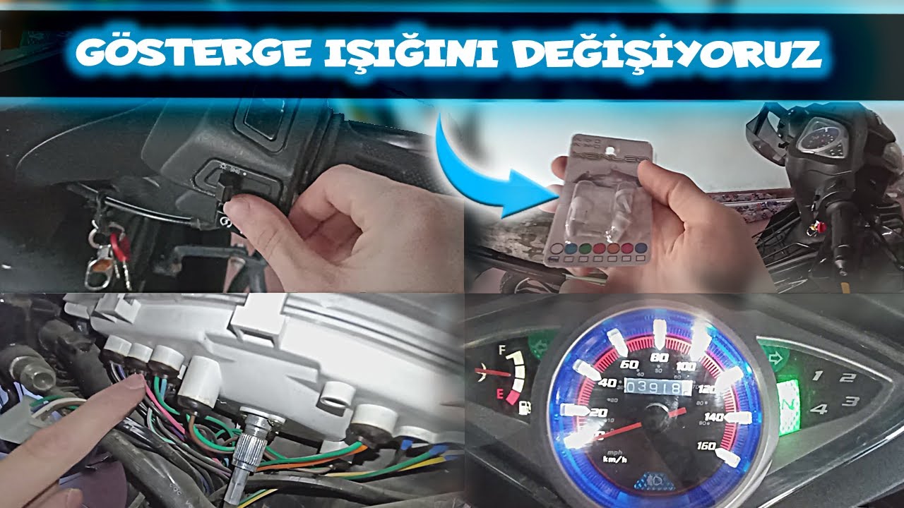 Cup Gösterge Işığı değişimi T10 led ampul / RKS Sniper pro