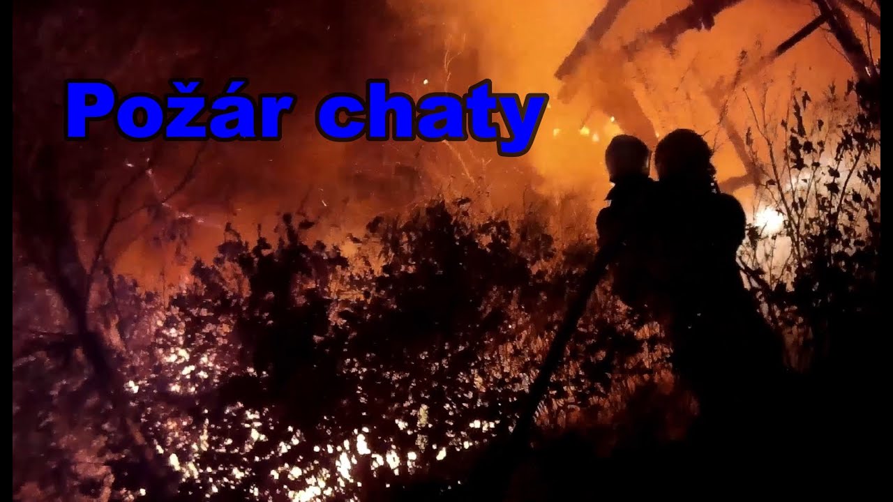 Požár chaty