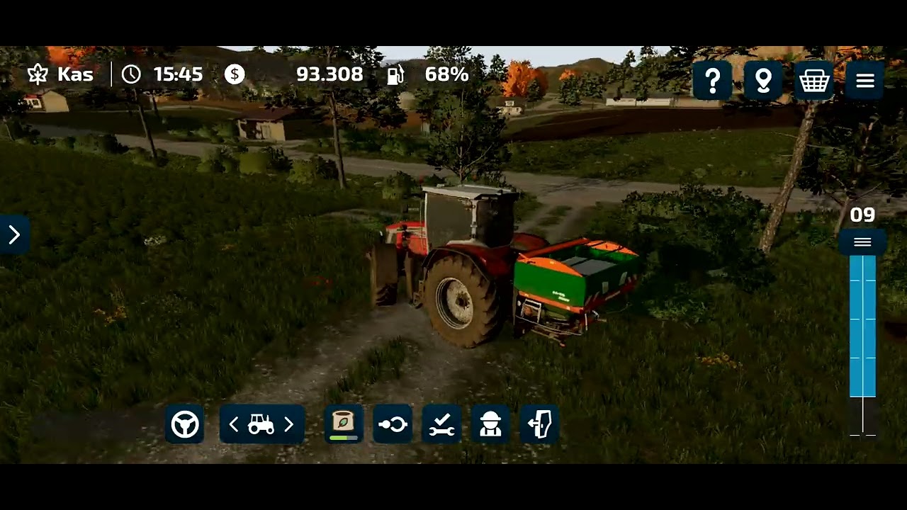 Fs23 bölüm 5  hasat Ekim  gübre işlemleri yaptım
