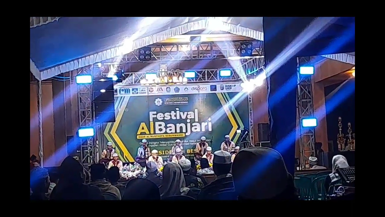 At Tashrifiyyah Festival Al Banjari PP. Daar Al Musthofa Tegalsari Banyuwangi_Fauqoha_Ya Mughits