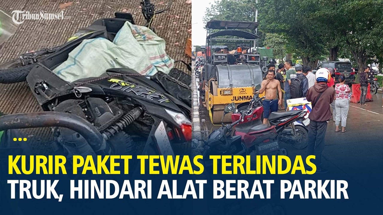 Kronologi Kurir Paket Tewas Terlindas Truk di Poligon, Hindari Alat Berat Parkir