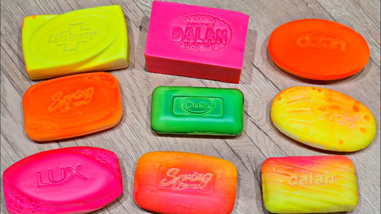 ASMR SOAP. 🩷🧡💖💛Резка сухого мыла. Satisfying video💛💖🧡🩷