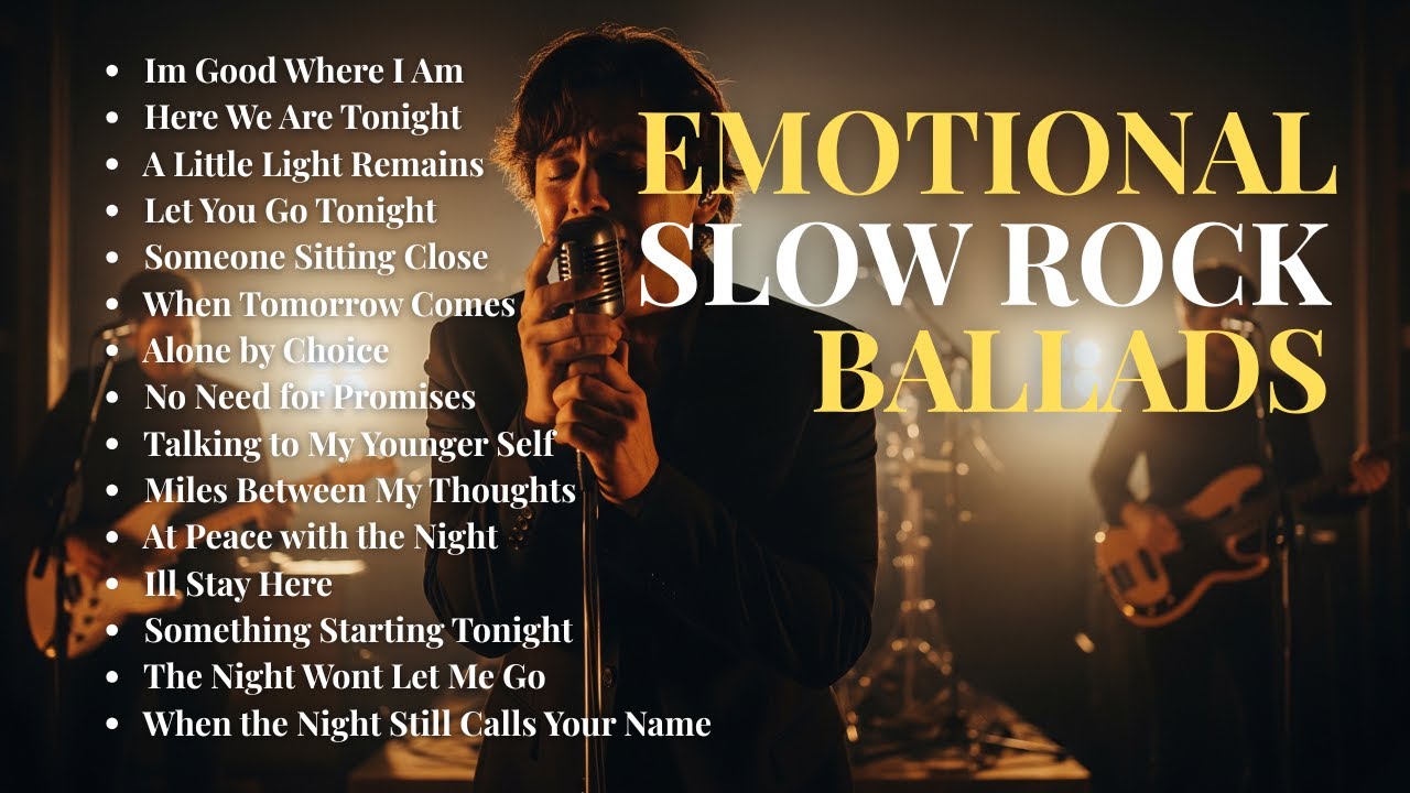 Whitesnake & Scorpions Inspired Slow Rock Ballads 🎸 || Emotional Anthems of Love & Loss