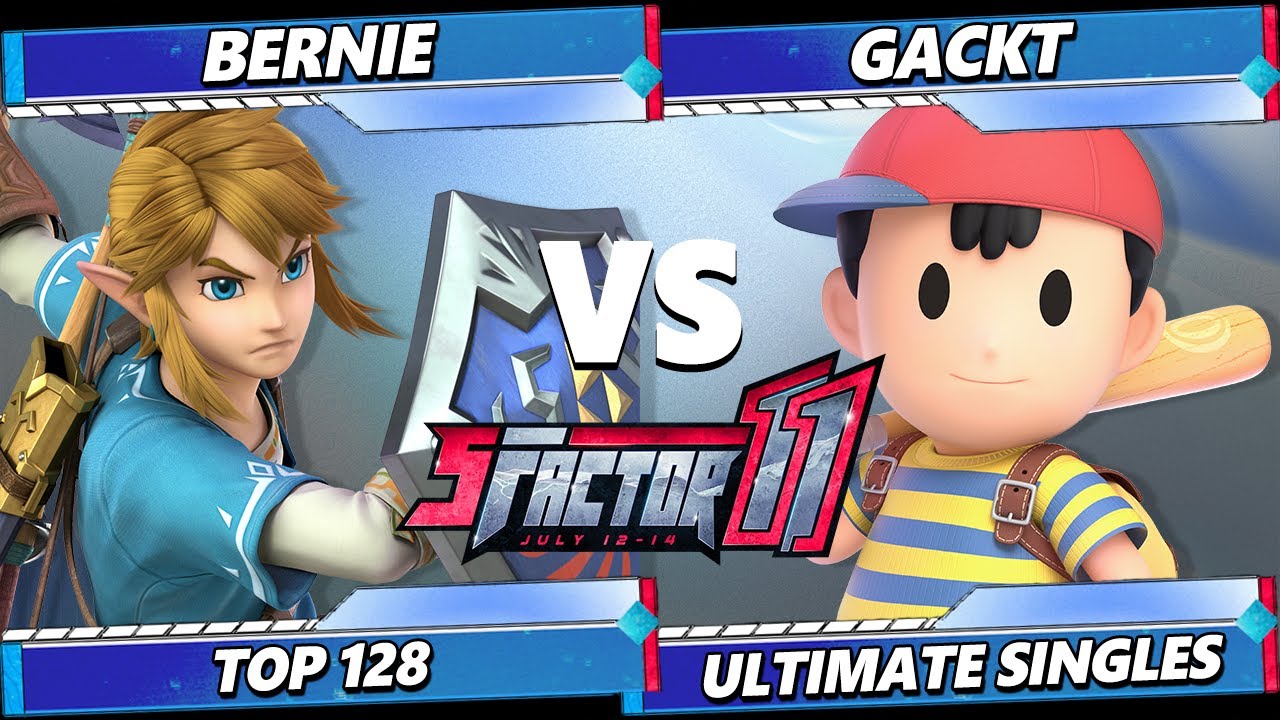 S Factor 11 - Bernie (Link) Vs. Gackt (Ness) Smash Ultimate - SSBU