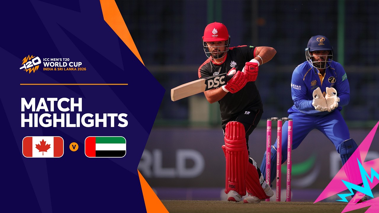 Canada v UAE | Match Highlights | T20WC 2026