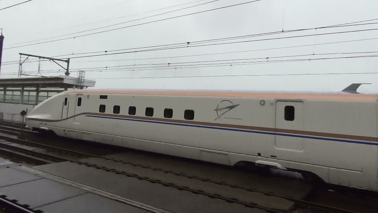 【HD 5.1ch】 Japanese bullet train 上越・長野新幹線など JR本庄早稲田駅から撮影 （4）