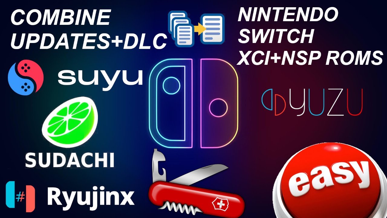 Легко добавляйте обновления и загружаемый контент к играм Nintendo Switch — Windows