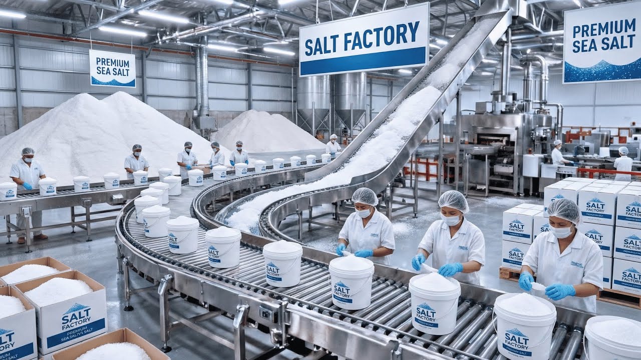 Inside the Salt Mine &ndash; Extracting Halite from Underground Cities (Full Process)