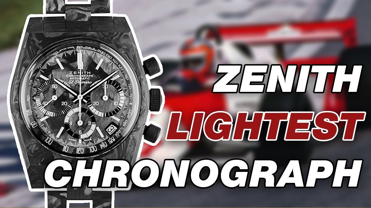 Zenith's Lightest Automatic Chronograph! | Introducing The Zenith Cover Girl Carbon