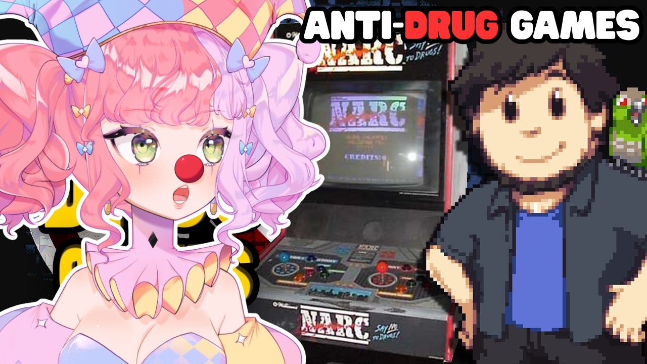 WEIRDEST GAMES EVER?? | JonTron Anti-Drug Games Reaction