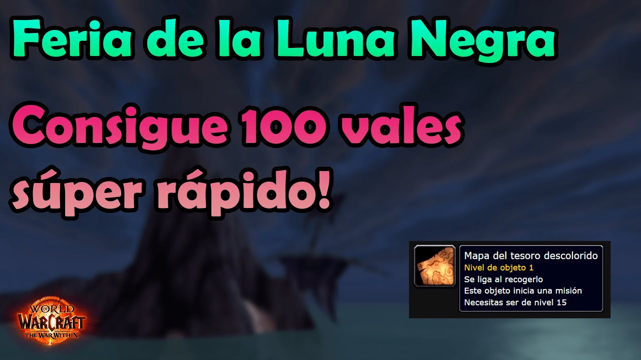 Consigue 100 vales de la Feria de la Luna Negra súper rápido!