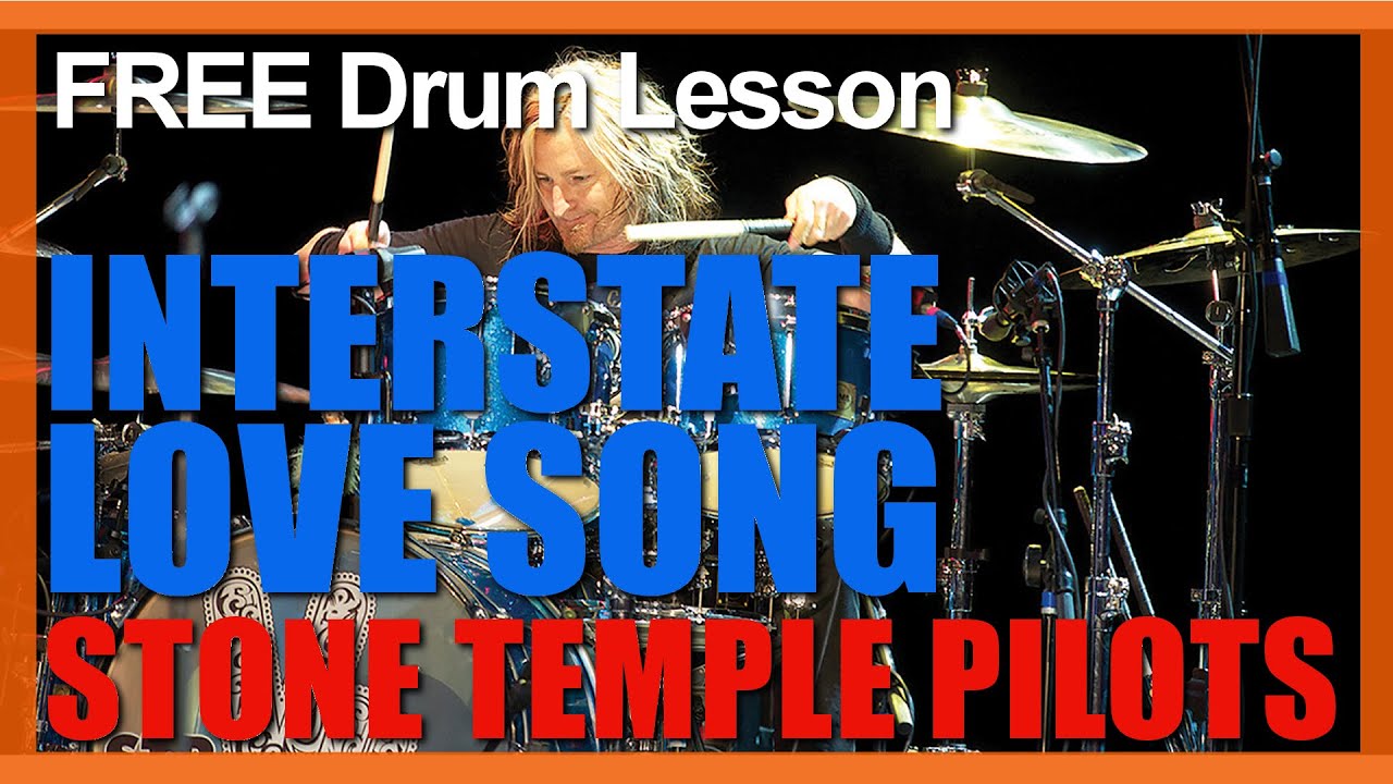 ★ Interstate Love Song (Stone Temple Pilots) ★ FREE Video Drum Lesson | How To Play SONG -Eric Kretz
