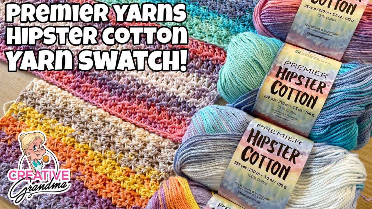 Образец хипстерской хлопковой пряжи Premier Yarns! 5 потрясающих цветов! Какой ваш любимый? #make...