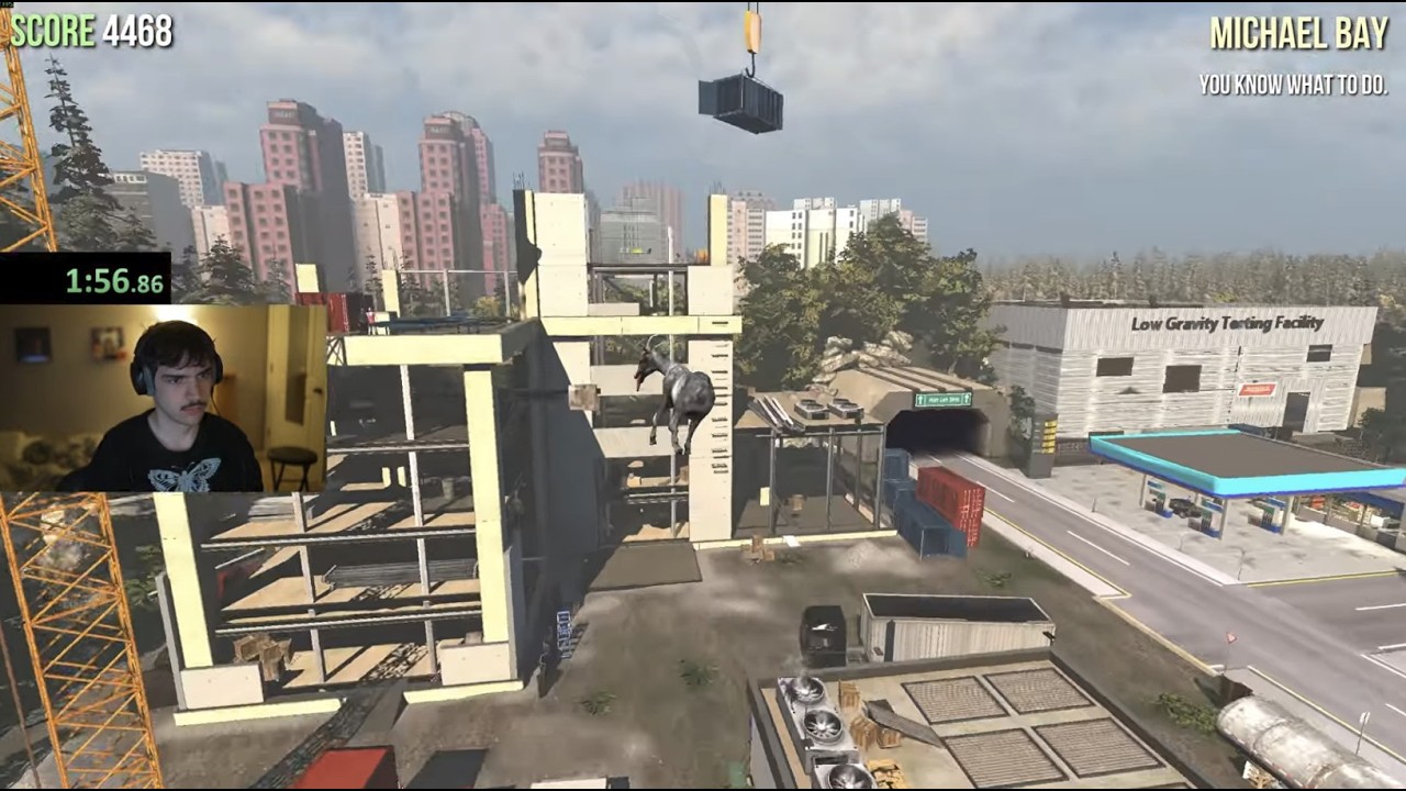 Speedrunning Goat Simulator