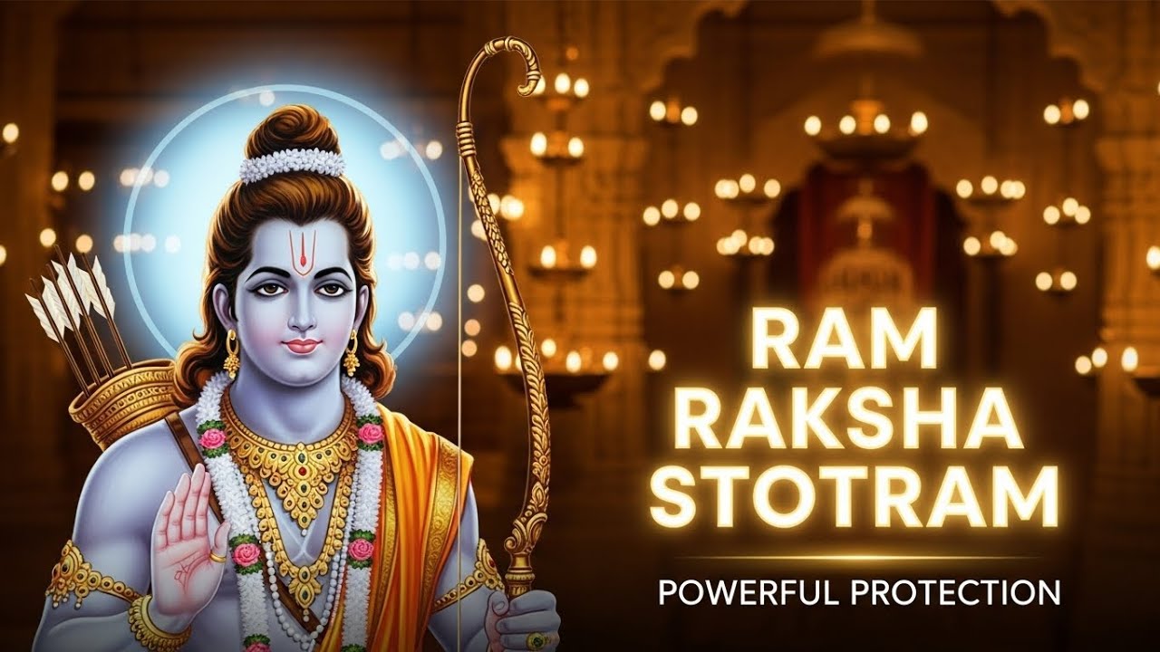 Ram Raksha Stotra Full with Lyrics fast | Devotion Beats Bhakti |
