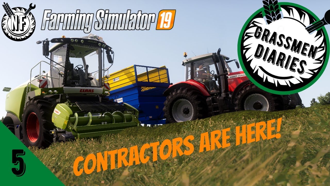 Grassmen Diaries | Shamrock | It's Silage Time! | Episode 5 - Contractors Are Here