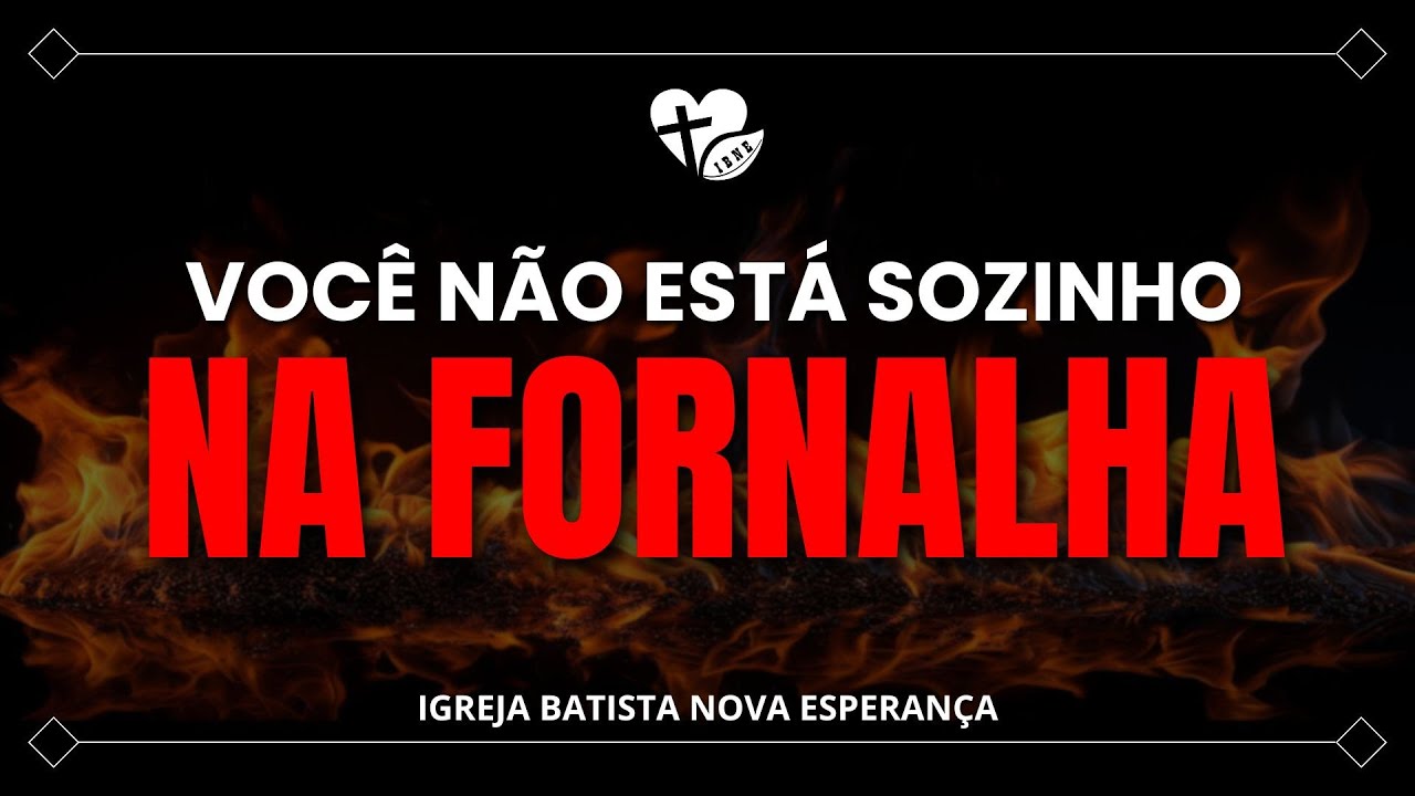 A Fornalha Não Te Consumirá: Deus Está Com Você 🔥| Pr. Bruno Beltrame | IBNE