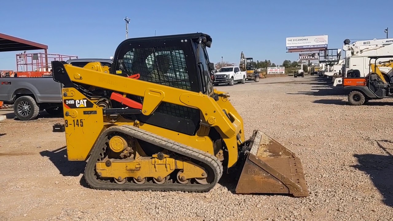 OT Truck and Tractor 249D Caterpillar Cat Track Skid Steer Loader