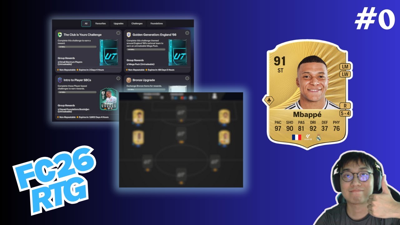 RTG IS BACK!! (sort of) FC26 Web App - #0