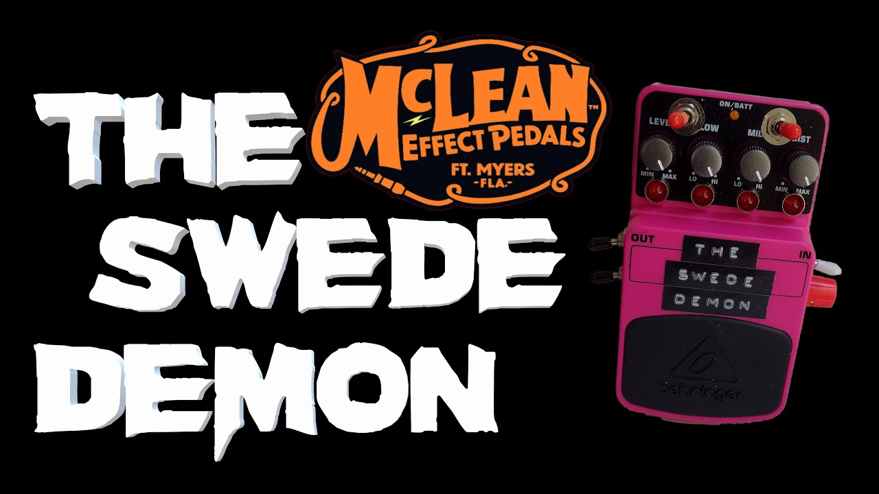 McLean Effects the Swede Demon vs. Boss HM-2 / Behringer HM300