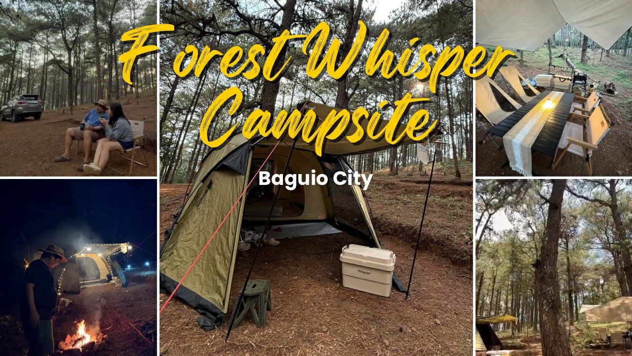FOREST WHISPER CAMPSITE | Baguio City [4K] April '25