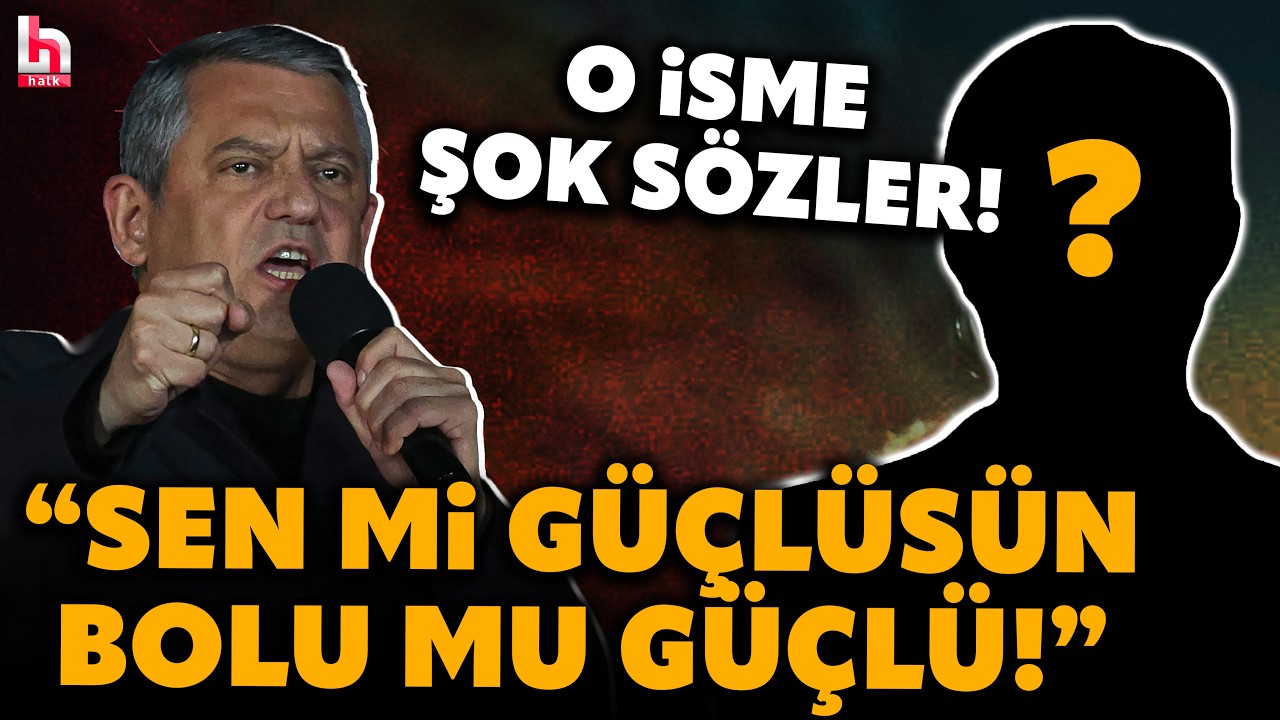 O İSME FENA YÜKLENDİ! Özgür Özel 