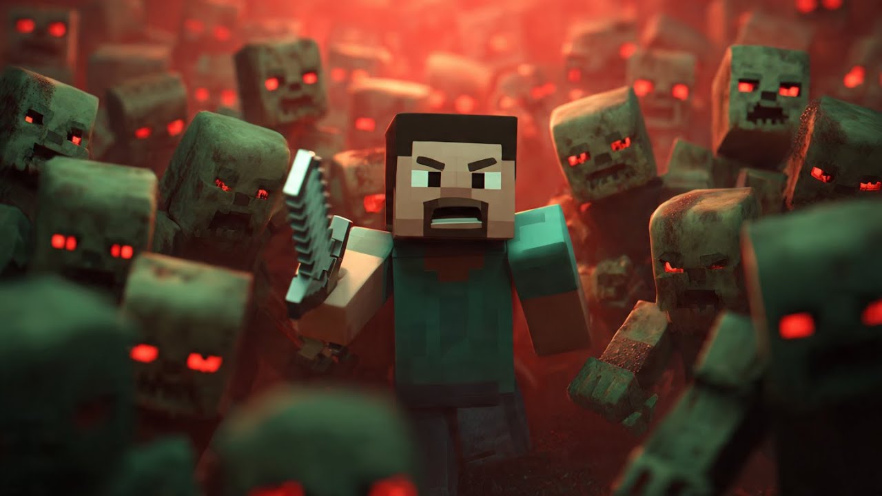 [🔴] Namatin Minecraft zombie apocalypse👋 Ngobrol Santai Sambil Main Game Minecraft